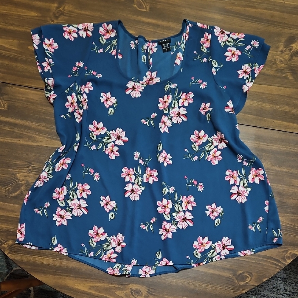 Torrid Floral Blouse